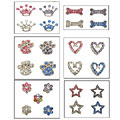 crystal slider charm designs