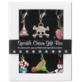 enamel and rhinestone collar charms in 6 special occasion designs