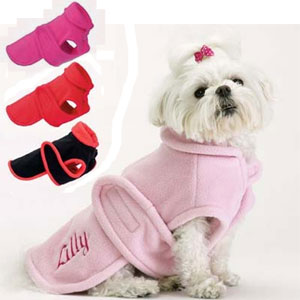 personalized dog coat designer dog coat embroidered with your dog's name