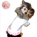 cotton ruffle dog dress 