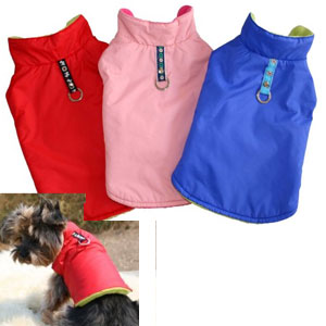 waterproof dog coat - sleeveless sport vest