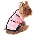 pink dog sweater