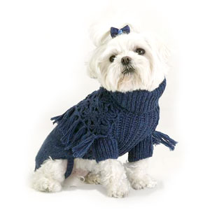dog poncho sweater