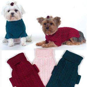 cotton dog sweater 