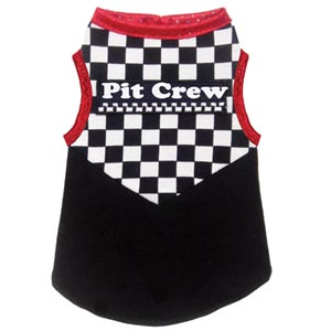 Nascar Pit Crew dog tee