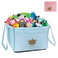 folding canvas dog toy box