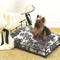 dog bed with removable canopy or awning