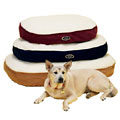 big dog bed: fleece & faux suede dog bed