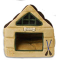 mountain lodge dog house bed