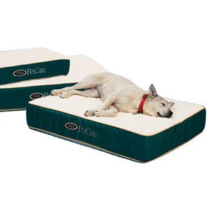 orthopedic dog mattress with dual density foam