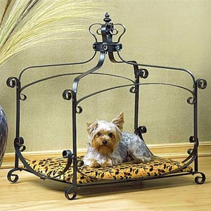 crown canopy dog bed