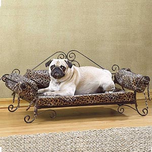 Iron Sofa Style Dog Bed