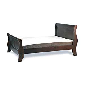 wood dog bed - Phillippe sleigh pet bed