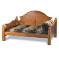 wood dog bed - Traditional day bed for dogs for dogs