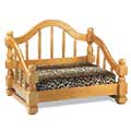 wood dog bed - Emily day bed for dogs