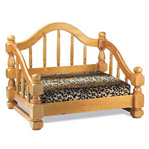 wood dog bed - Emily day bed for dogs