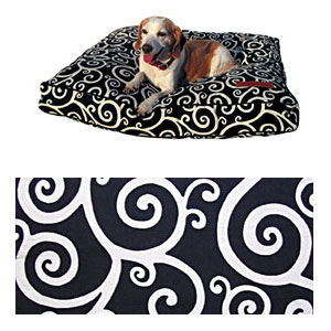 square or round dog bed