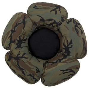 flower shaped small dog or cat bed