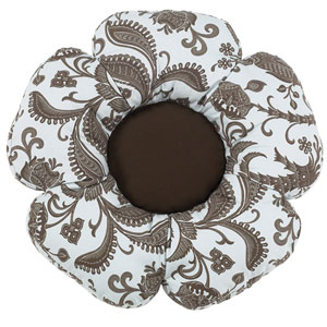 flower shaped small dog or cat bed