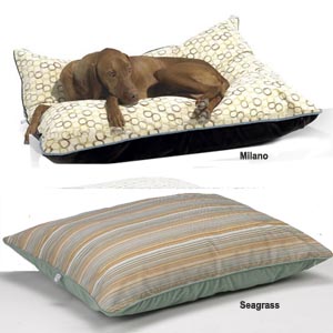 designer rectangle dog beds