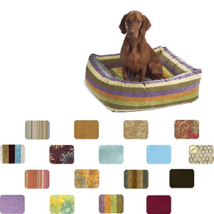 Dutchie square dog bed 