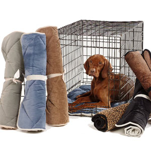 crate mat, travel mat, quilted mat