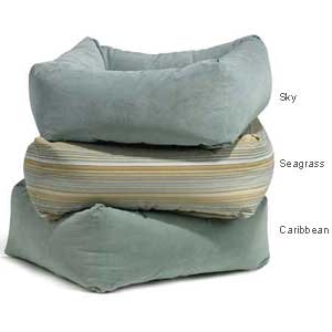 square dog bed