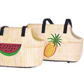 applique fruit dog carrier