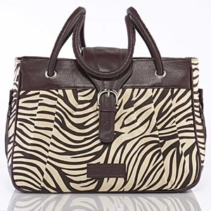 zebra print Safari dog carrier
