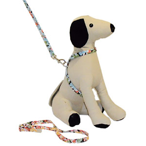 small dog collar, harness and leash set