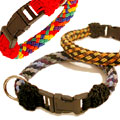 braided dog collar