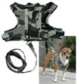 dog harness vest with leash
