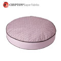 William Wegman dog sofa bed in Crypton fabricWilliam Wegman round dog bed covered in signature print Crypton fabric
