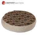 William Wegman dog sofa bed in Crypton fabricWilliam Wegman round dog bed covered in signature print Crypton fabric