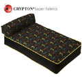 William Wegman dog bed in Crypton fabric