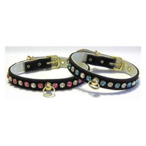 crystal dog collar