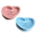 heart dog bowls