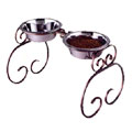raised dog diner- Classic dog feeder