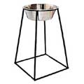 Pyramid single elevated dog bowl