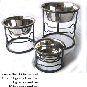 Elevated Dog Bowl Large Single