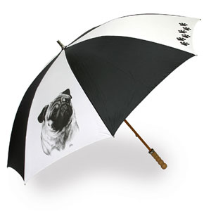 dog breed golf umbrella