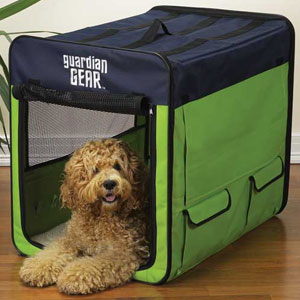 medium dog crate: soft travel dog crate