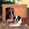 Precision Pet dog house - Extreme Outback Log Cabin
