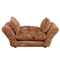 dog chaise - open back sofa bed
