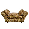 dog chaise - open back sofa bed