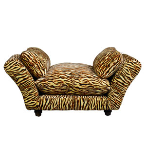 dog chaise - open back sofa bed