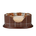 animal print dog sofa bed