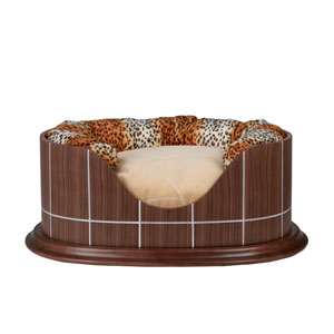 animal print dog sofa bed