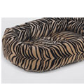 animal print safari donut bed