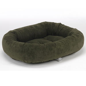 donut bed: green dog bed in 5 sizes -  teacup, small, medium, large & xl dog bed